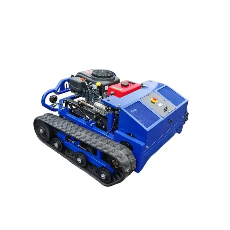 Mountain Slope Tracked Mower, 360° Rotation for All-Around Cutting