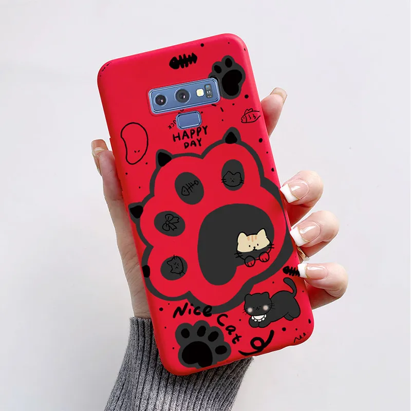 For Samsung Galaxy Note 9 Note 8 Phone Case Cute Butterfly Astronaut Pattern Soft Silicone Cover Funda For Samsung Note 8 9 Capa