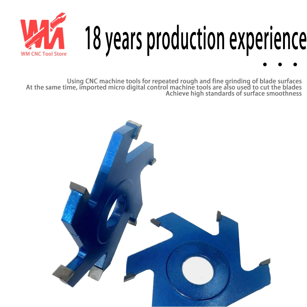 سكين تقطيع النجارة، قاطعة طحن بستة شفرات، قاطعة طحن لآلة تثبيت الخشب الأحمر، الفتحة الداخلية 35، عمودية لأعمال النجارة