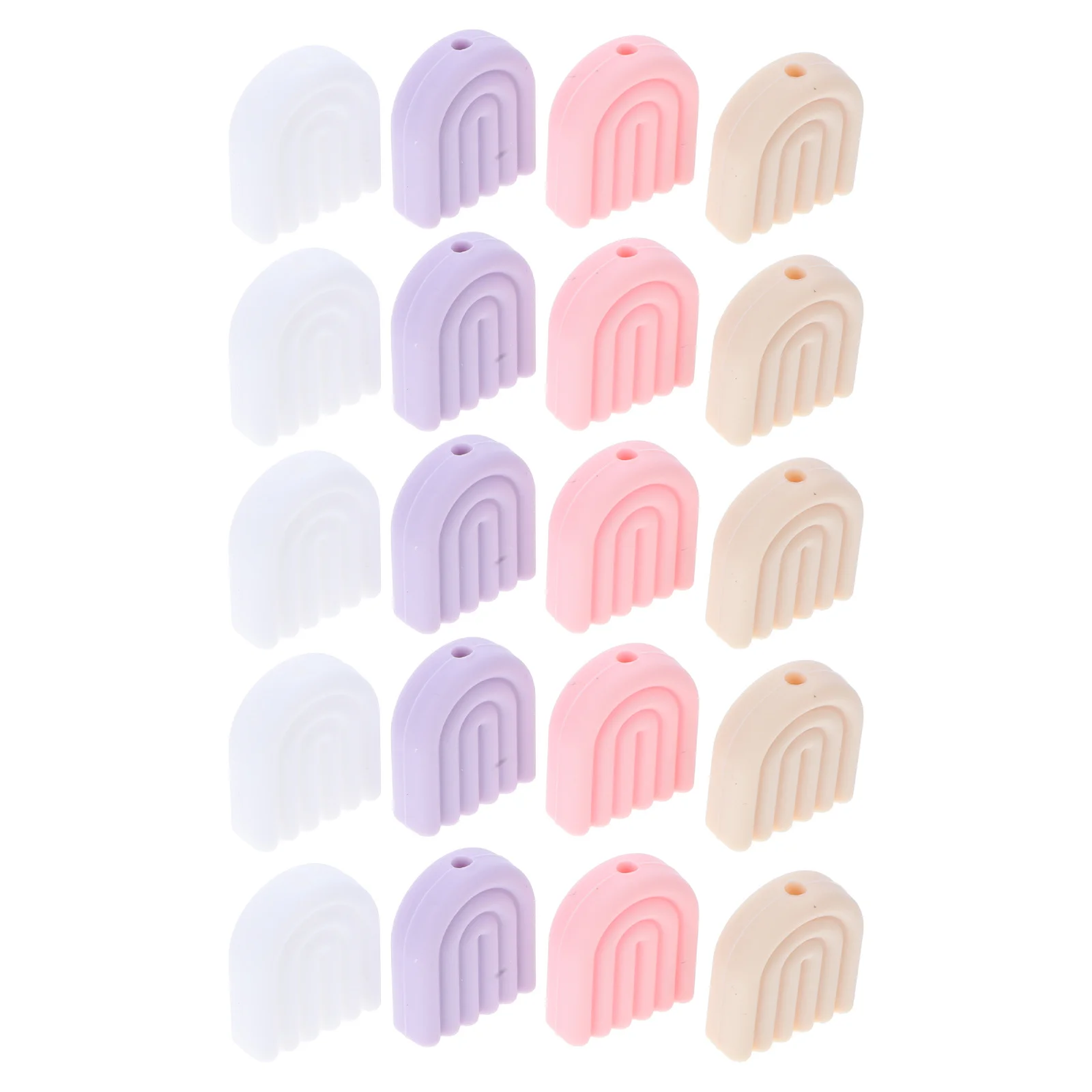

20pcs Knitting Needle Stoppers Silicone Point Protectors Cute End Caps For Knit Crochet Needles Craft Tool Accessory