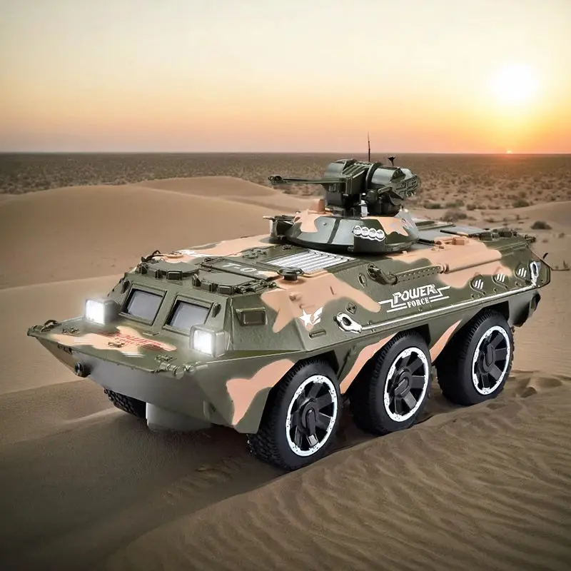 

1/32 die-cast simulation alloy armored vehicle model, toy car, tank, combat vehicle, off-road vehicle, boys' military ornaments