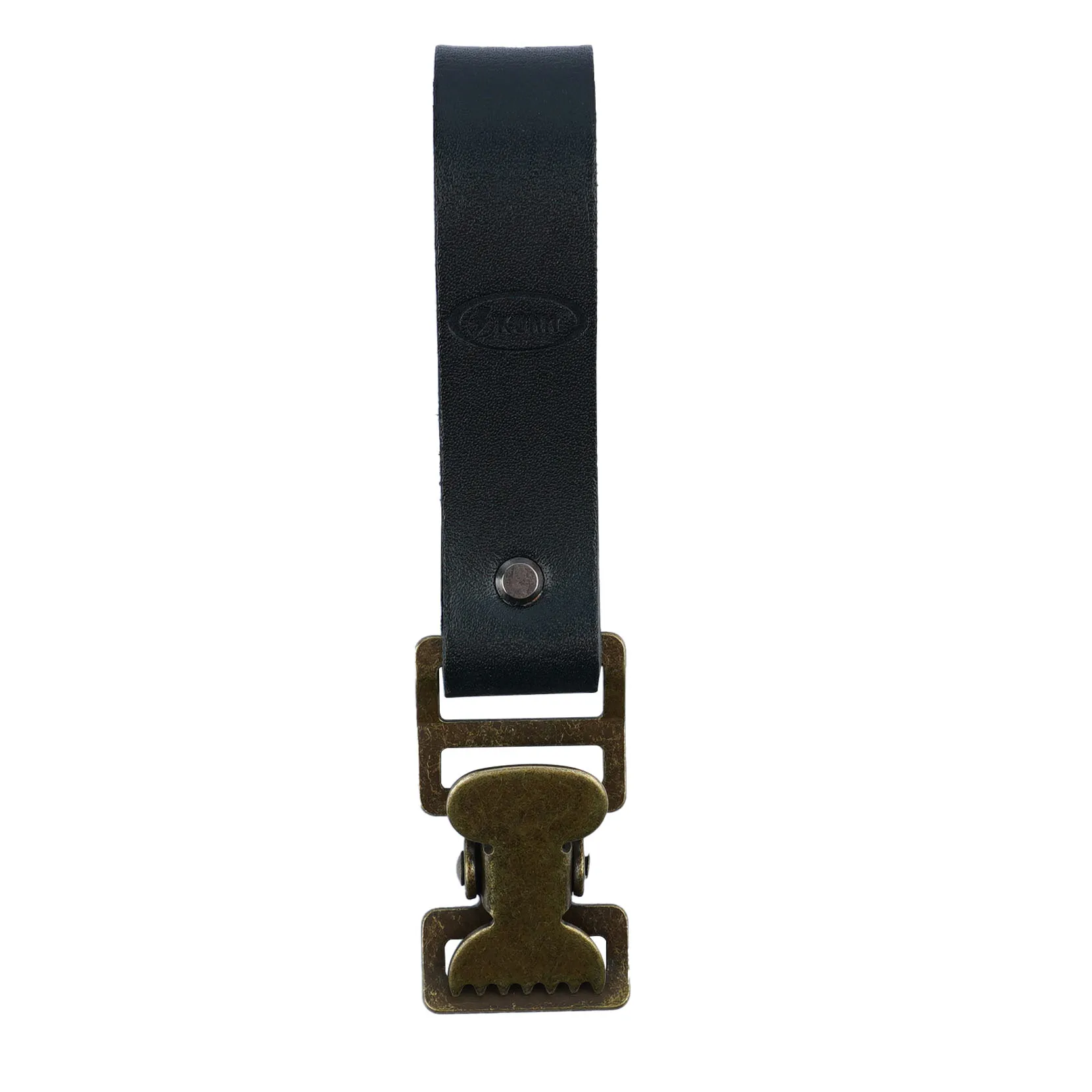 KUNN Leather Glove Clips for Work Glove Holders Heavy Duty Glove Belt Bronze Clip for Construction