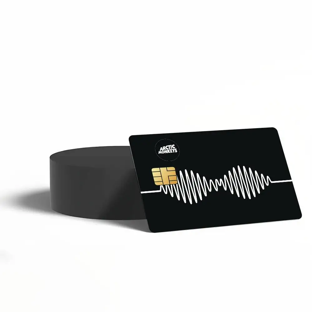 Band A-ArCTiC M-MoNKeYS-S Card Stickers for Bank Access Protective Waterproof Film Cover Sticker Surprise Gift