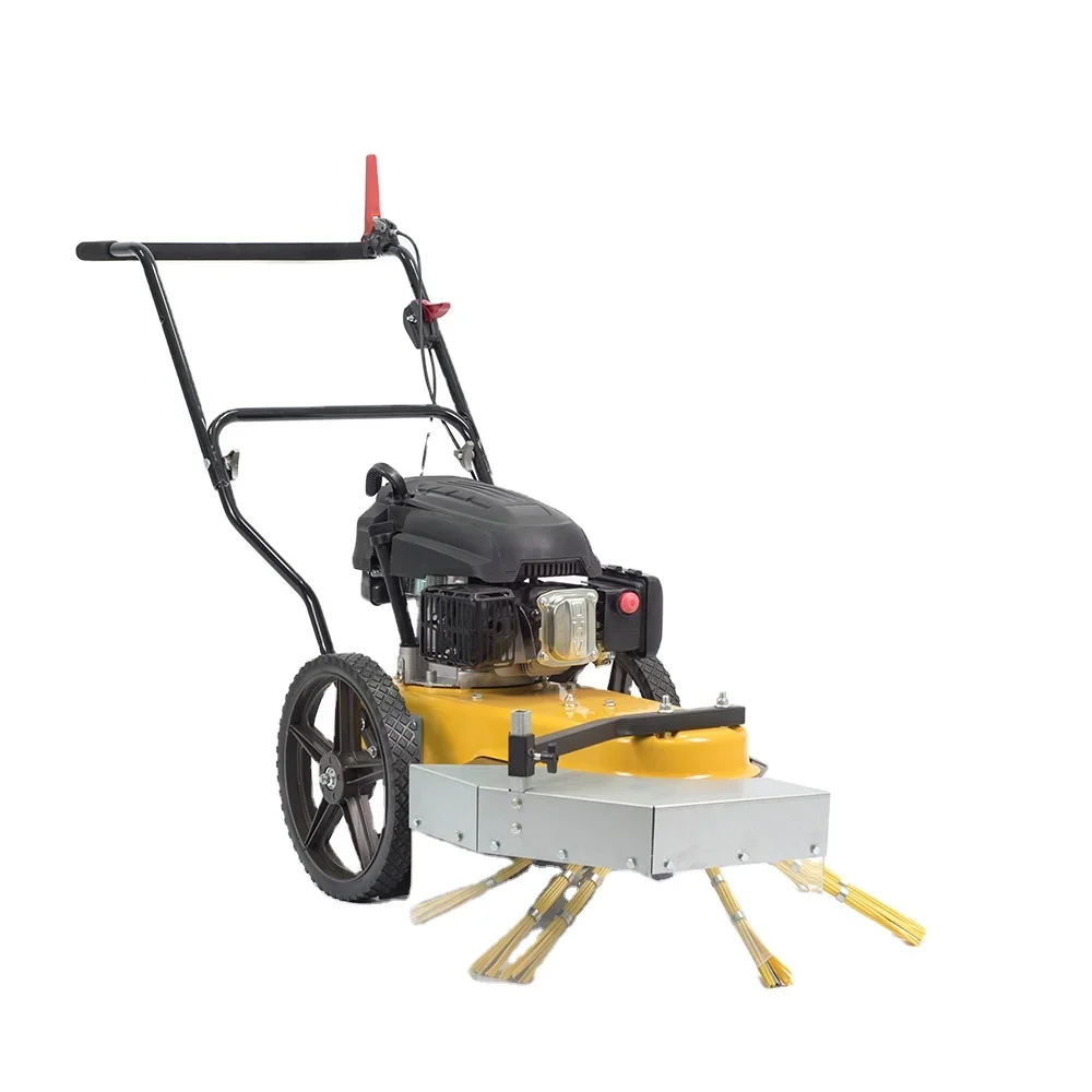 

Lucky Store Exclusive Products——High Quality Manual Grass Mower Two Wheel Hand Push Brush Cutter