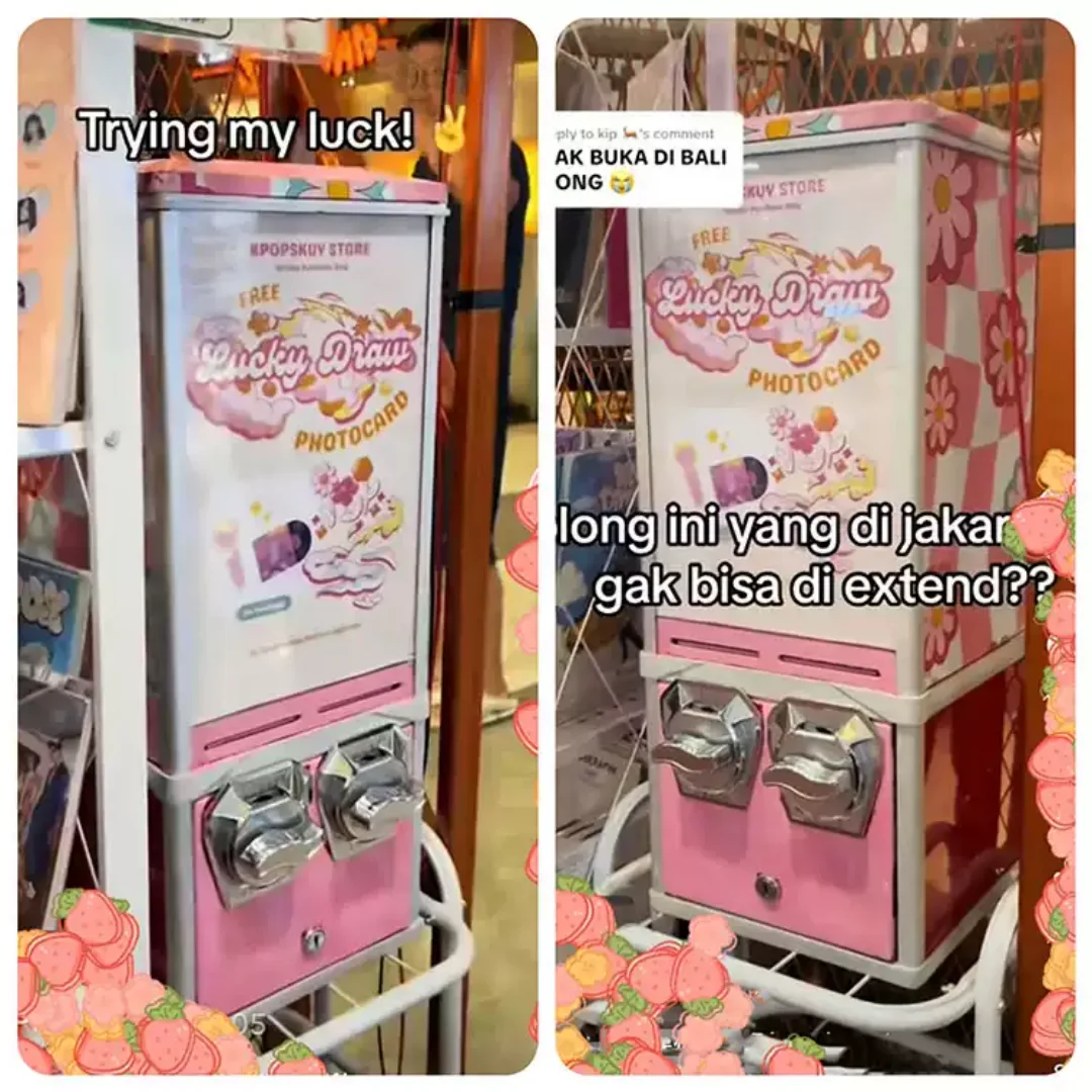 KV25 Commercial Tattoo Sticker Vending Machine Mechanical Coin‑Operated Twisting Card Vending Dispenser Self‑Service Retail Vend