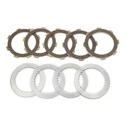 9PC Clutch Friction And Steel Plates for Kawasaki KX60 1983-2003 KX80 1979-1987 KDX80 MINI 1980-1988 KH125 2003-2004 2000
