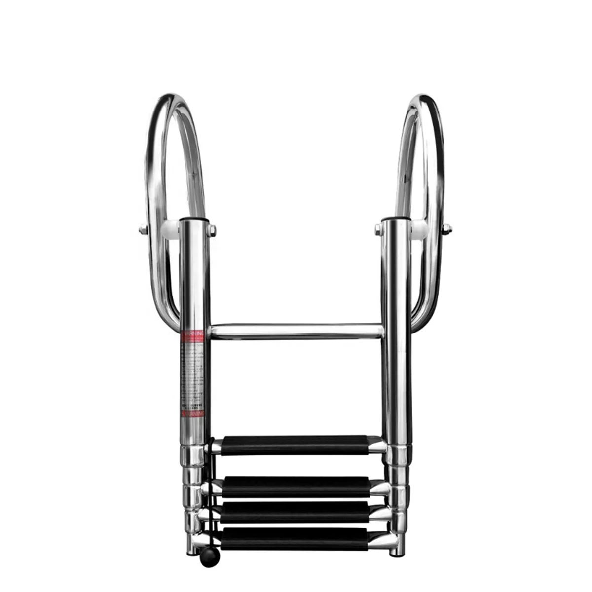 

Hot Sale Boat Accessories Marine Hardware Stainless Steel 316 3 Step Telescoping Bathing Ladder Folding Ladder for Boatpromote s