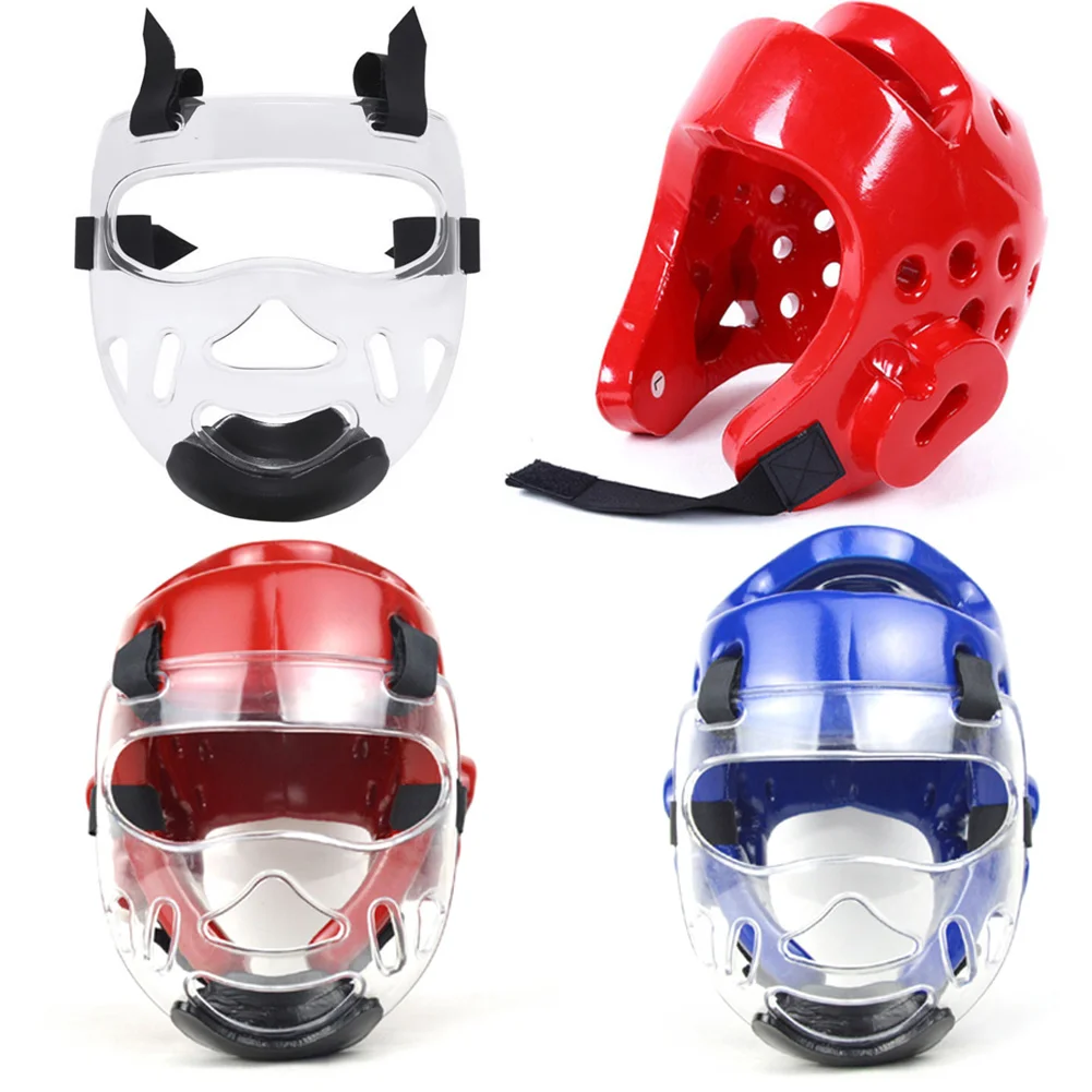 Casco de Taekwondo, Protector de Cabeza para Sanda, Kick Boxing, Karate, Muay Thai, Equipo de Protección para Combate