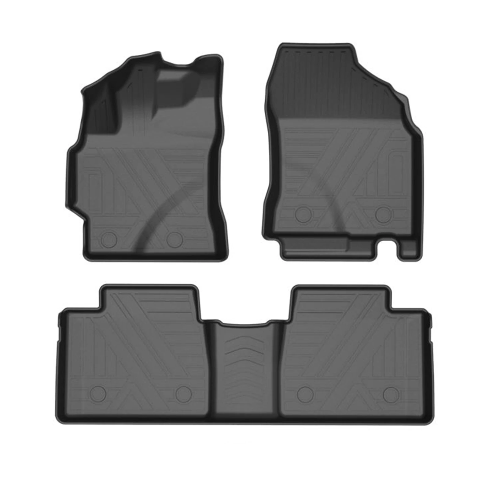 

Rubber Car Floor Mats For Toyota COROLLA 2014-2018 3D carpet TPE Waterproof Carpet Antislip Car Mat