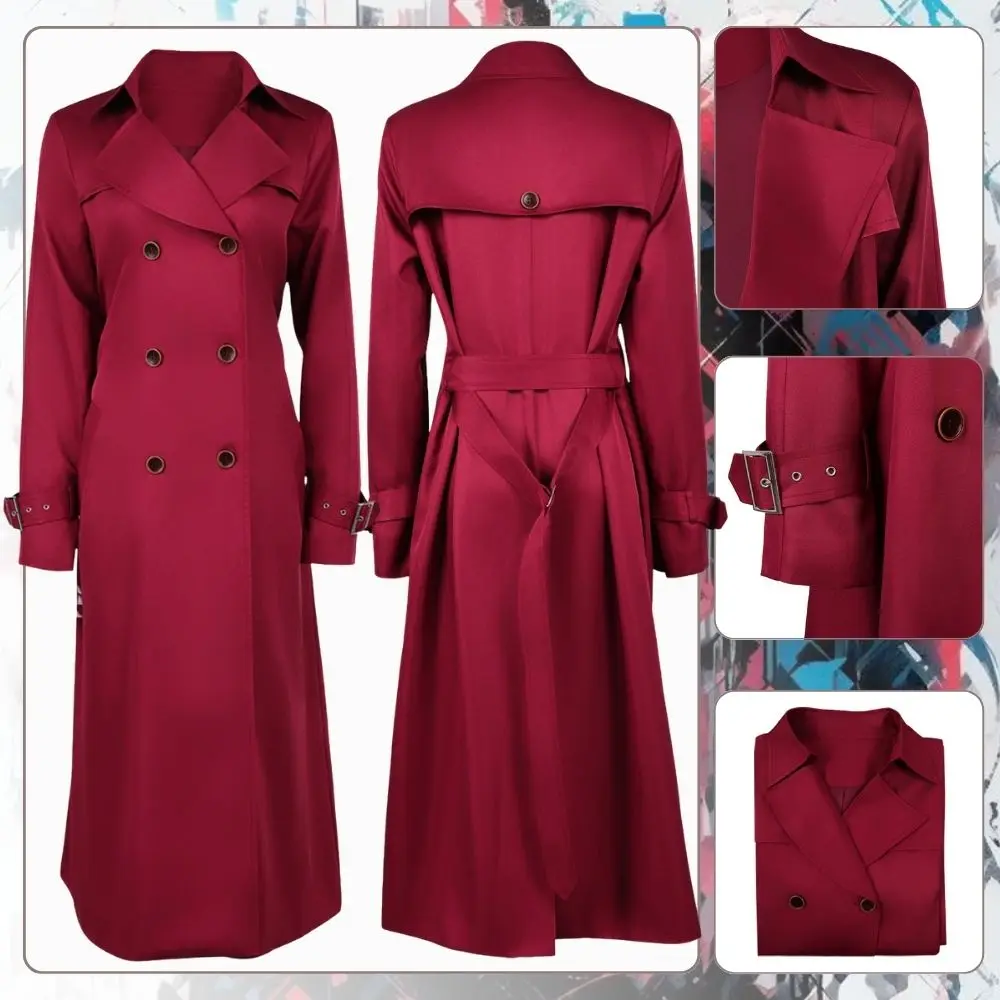 

Костюм для косплея Элизы «Злой Реквием» для взрослых женщин: куртка, пальто, наряды для ролевых игр, карнавальная одежда на Хэллоуин