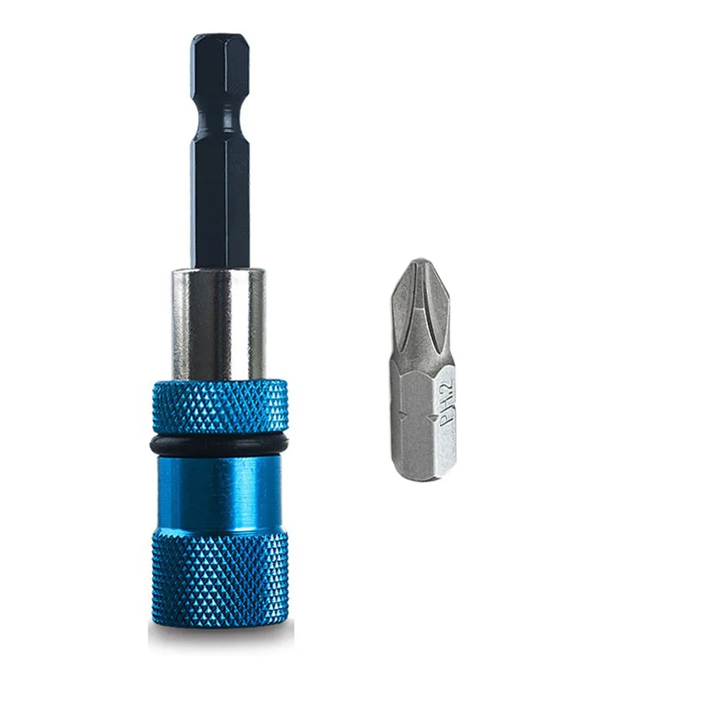 DIY Projects Approx. 60mm X 14mm Electric Screwdriver Bit Versatile Use 1 4 Inch Compatibility Adjustable Depth