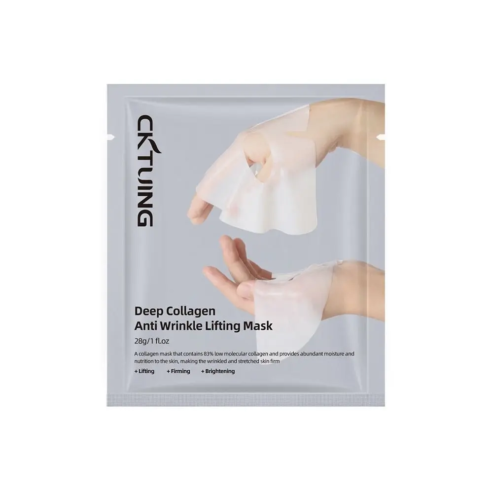 5 pçs quente genérico colágeno máscara facial anti rugas durante a noite máscara de levantamento endurecimento colágeno real máscara profunda cuidados faciais