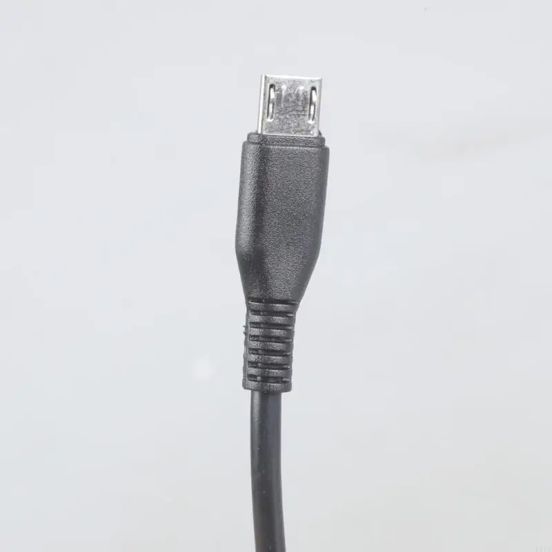 E1PF Compactly 20cm USB C And Little USB Charging Cord 5V Power For Phone Tablet