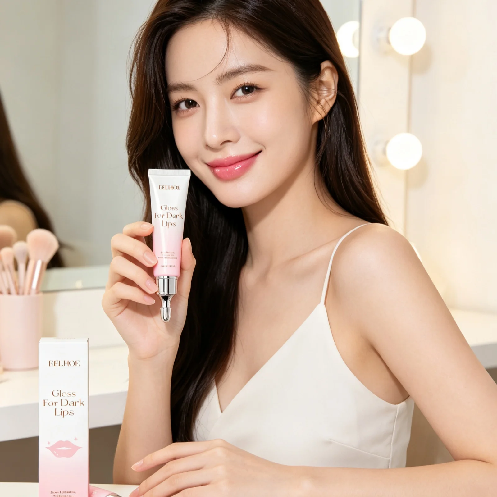 EELHOE Lip Oil Hydrating Repair Serum for Dry Chapped Lips Care Long Lasting Moisturizing Nourishing Plumping Lip Essence Oil