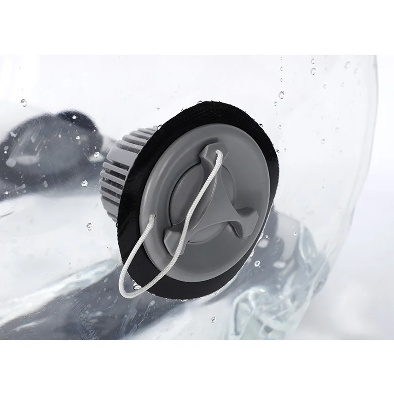 Transparent cylindrical weight-bearing fitness water bag, water-filled dumbbell energy bag, weight training