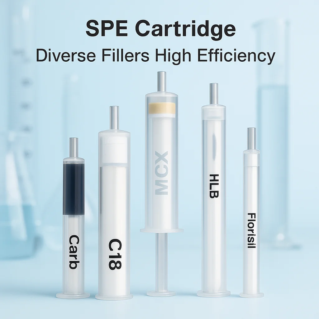 cartouches-d'extraction-spe-de-haute-qualite-c18-florisil-psa-nh2-hlb-carb-gcb-mcx-max-colonnes-d'extraction-de-phases-solides-pour-echantillon