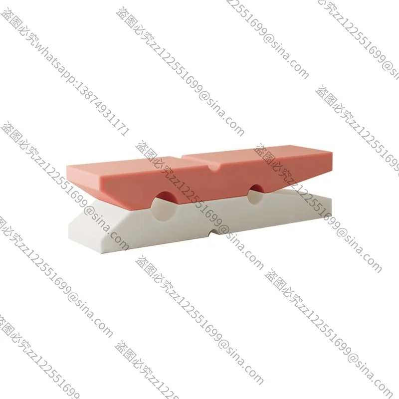 Suitable for Nordic Creative Household Plastic Low Stool Simple Modern Bench Internet Celebrity Personalized Storage Shelf Door