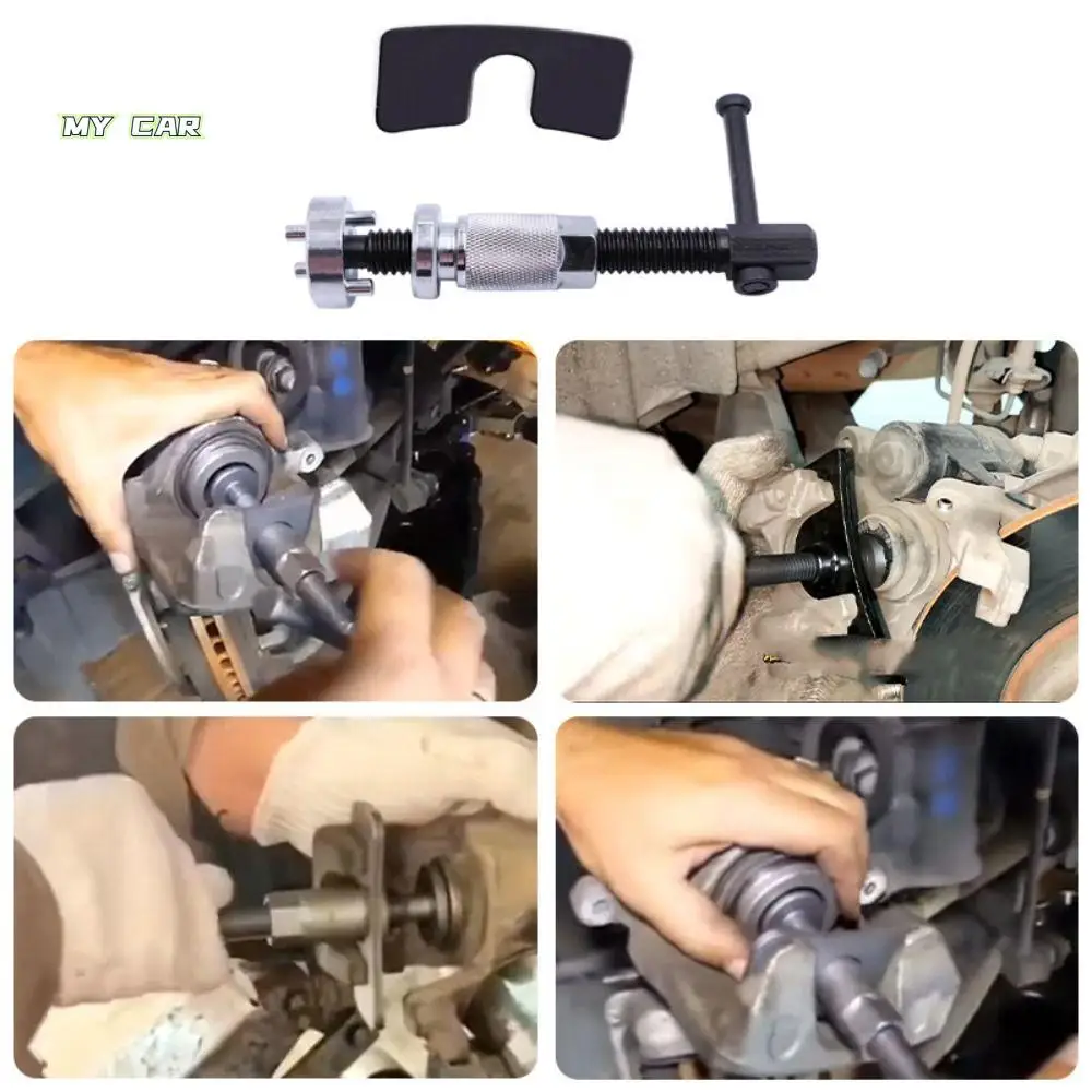 

3Pcs Set Brake Caliper Tool Kit Durable Construction Hand Tools Piston Rewind Tools Replacement Piston Universal Separator