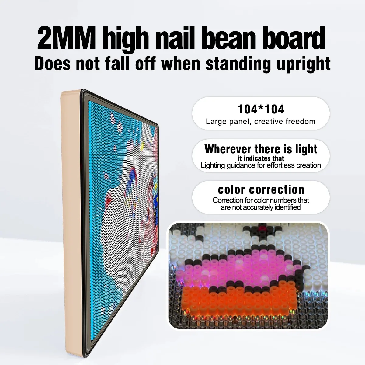 Creative DIY Pixel Art LED Light DIY Beads Board APP Smart Display Lamp Night Light Christmas Birthday Gift for Kids
