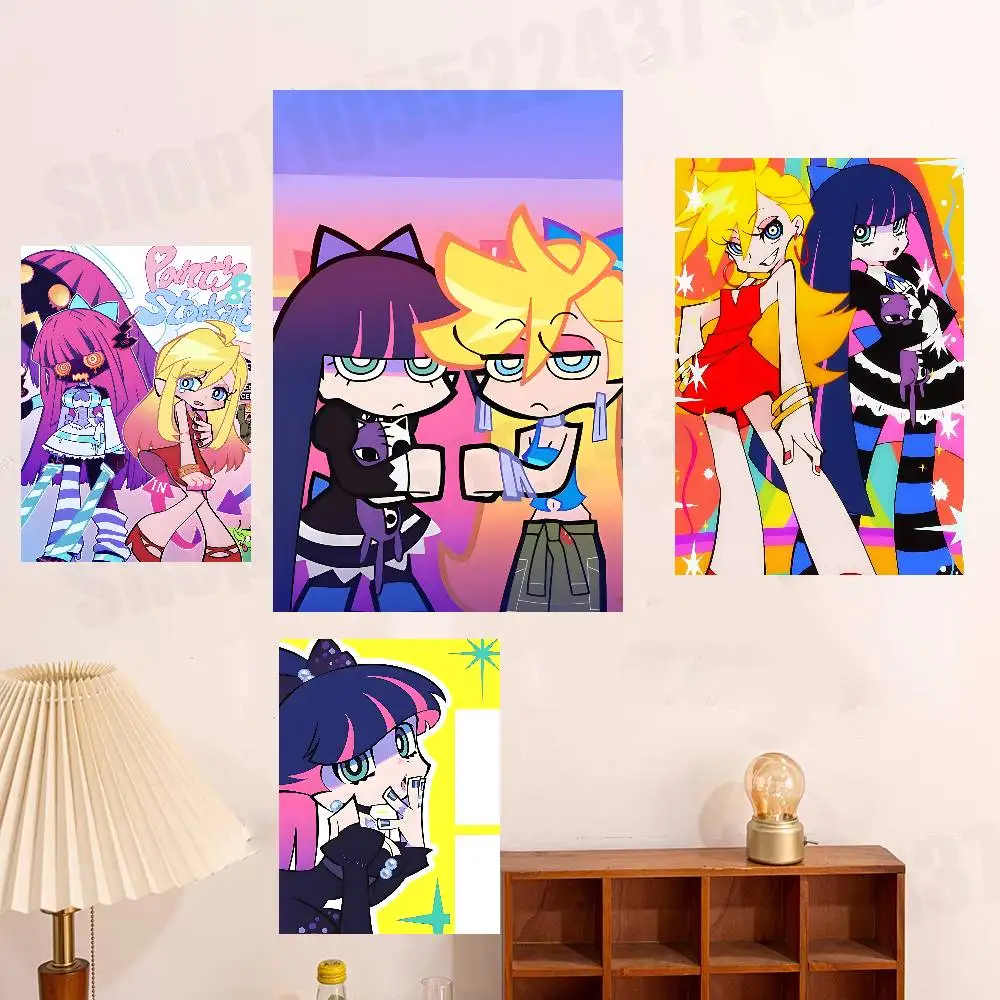 

Panty Stocking With Garterbelt Poster HD Art Sticky Wall Waterproof For Bedroom Game Room Wall Home Decor Gifts