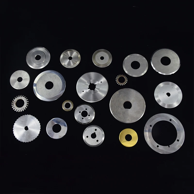 Customized Round Blade Cutting Machine Knife Flat Slitter Blades Film/Paper/Tape Production Industrial Blades