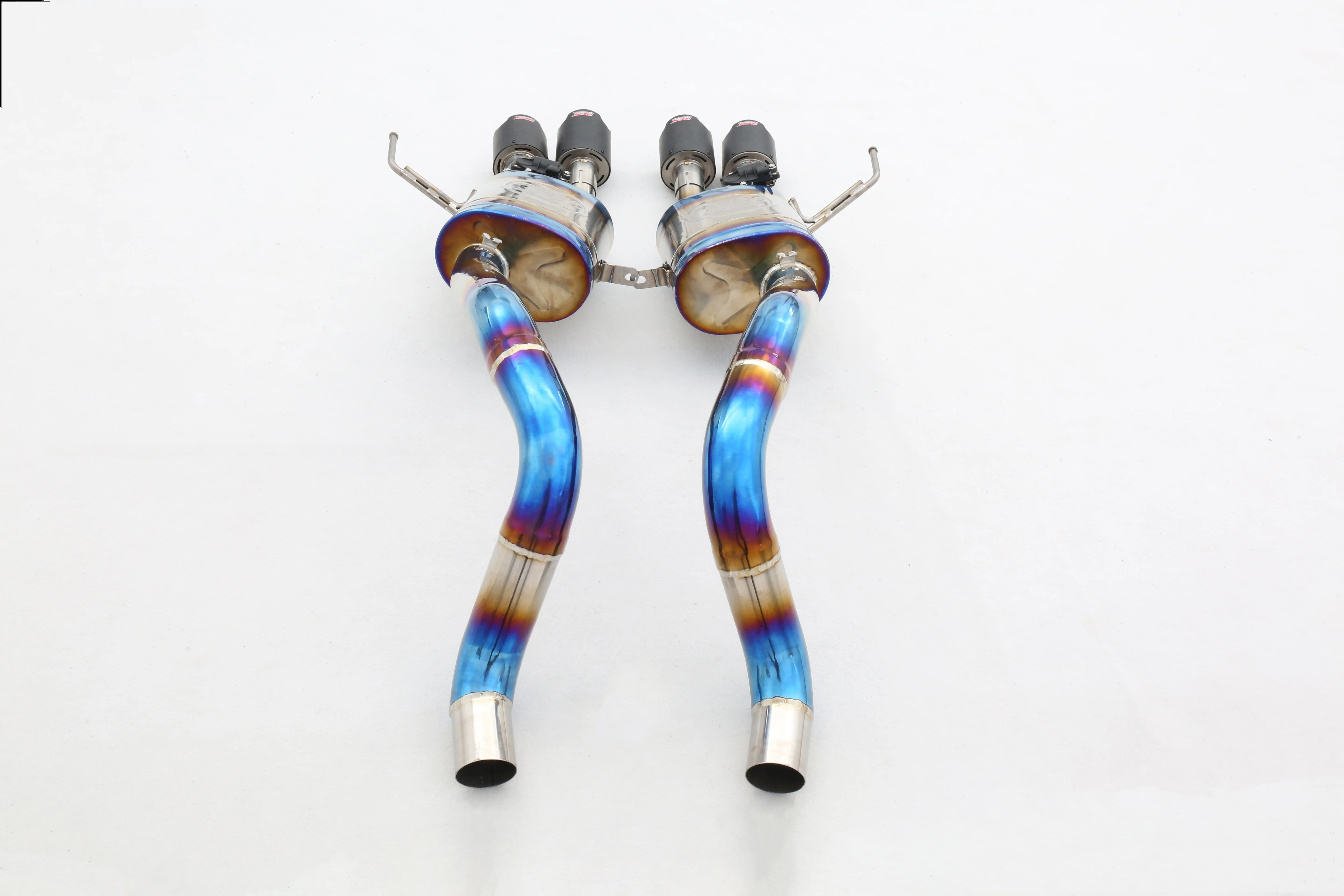 Custom Titanium Valve Catback Exhaust System with for C6 C7 6.2L