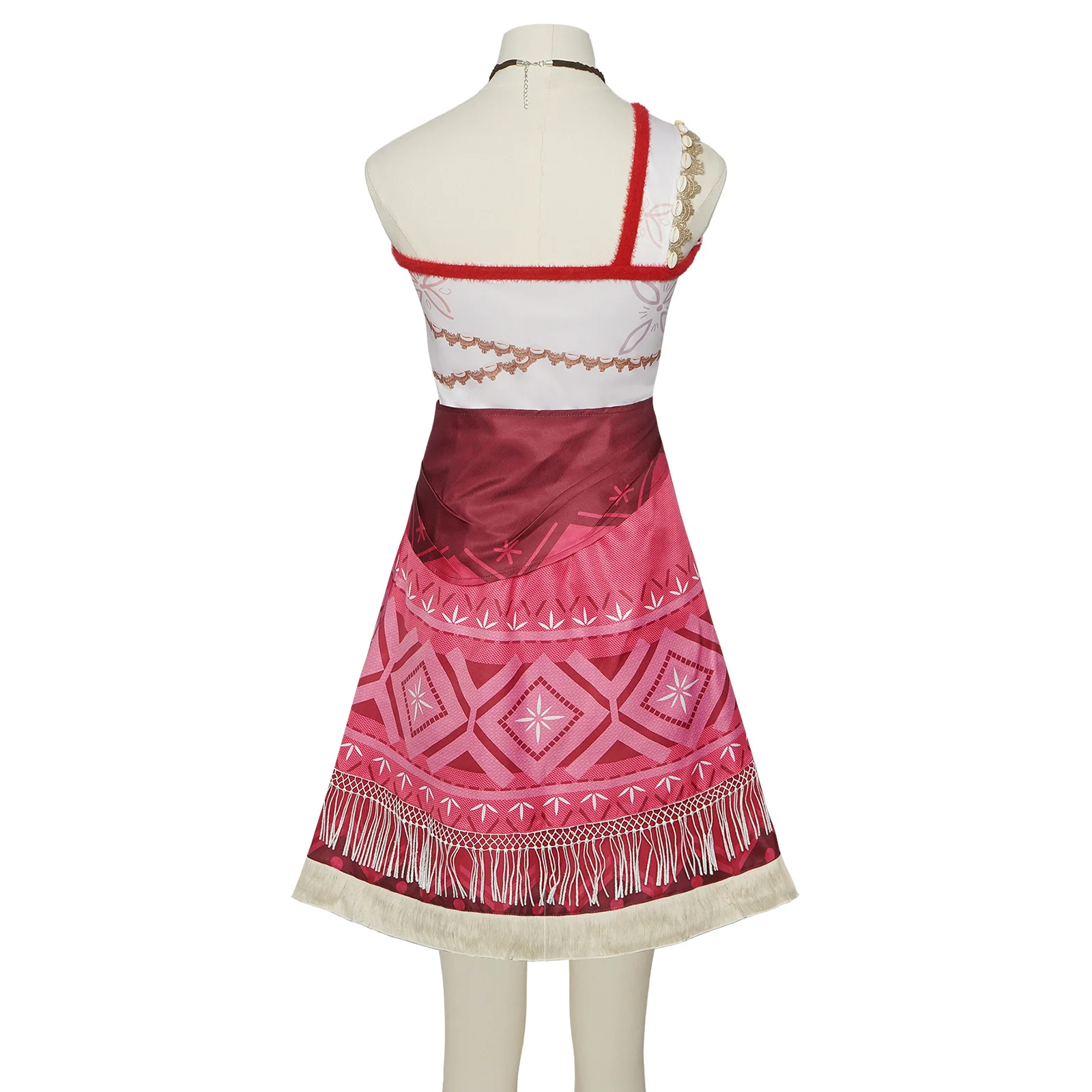 Moana cosplay costume full set kids adult model Polynesian tribal dress + accessories Halloween anime party costume image 2