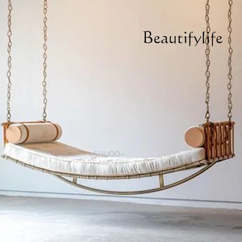 

Balcony Outdoor Hammock Designer style high-end fashionable household Bedroom Bed Bed Swing Swing Cradle