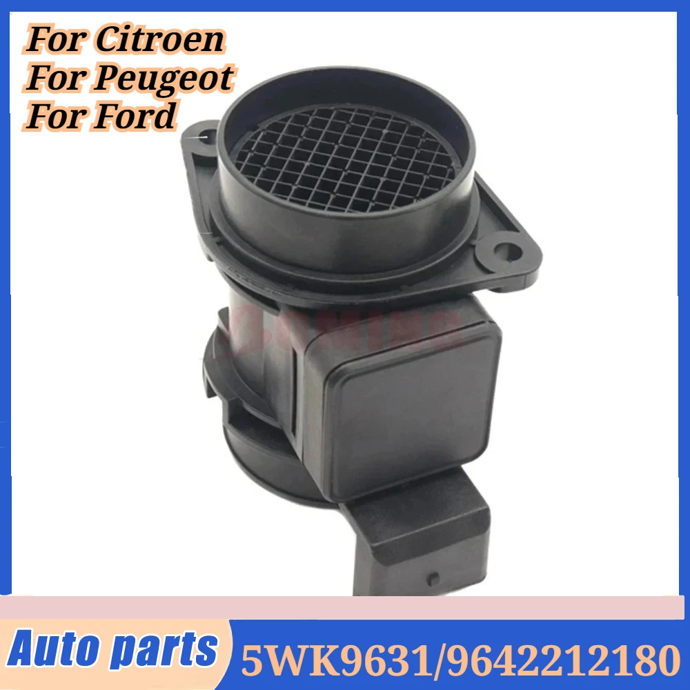 MAF Mass Air Flow Meters Sensor For Citroen C2 C3 Xsara Ford Fiesta Fusion Peugeot 1007 206 307 1.4 HDi 5WK9631 9642212180