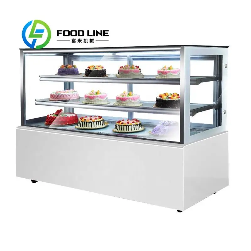 Popular Counter Top Display Cooler Commercial Cake Sandwich Cooler Open Display Refrigerator Showcase Cake Display Fridge