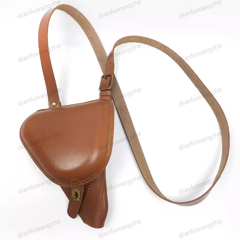 

Кожаная коробка через плечо в японском стиле, кожаный комплект Southern Fourteen, реквизит для фильма, первоклассная воловья кожа