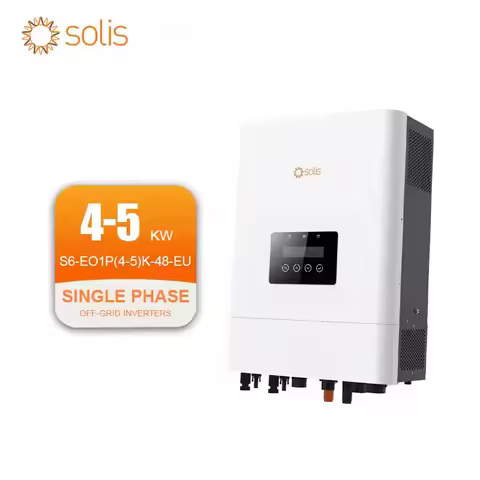 Solis 4KW 5KW Off Grid Inverter S6-EO1P(4-5)K-48 Single Phase Low Voltage Inverters Parallel Up To 6 Units