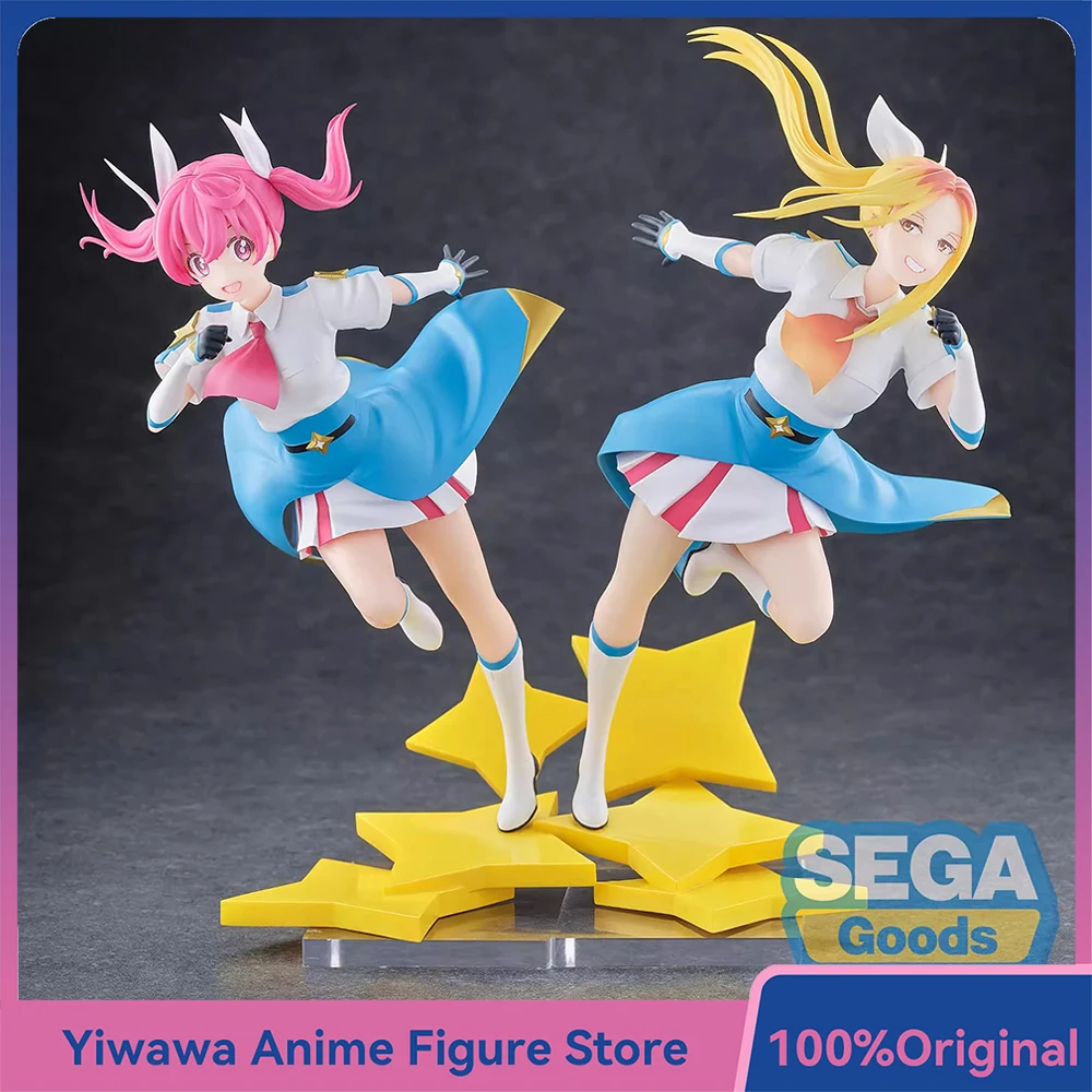 

SEGA Luminasta Kana Sakuragi & Hitomi Koshigaya (Magilumiere Magical Girls Inc.) Коллекционная фигурка аниме 18 см, модель игрушки