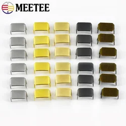 20/50/100Pcs 3#5#8#10# Non-slip Metal Zipper Stopper For Nylon Zippers DIY Instant Fix Zip Repair Kit Replacement Accessories