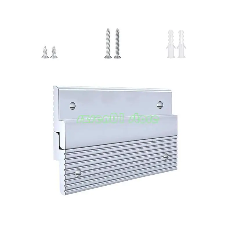 G32A French Cleat Picture Picture Hanger Metal Mounting Brackets Hanging Picture Hanger Aluminium Z Langer for Photo Frame #4