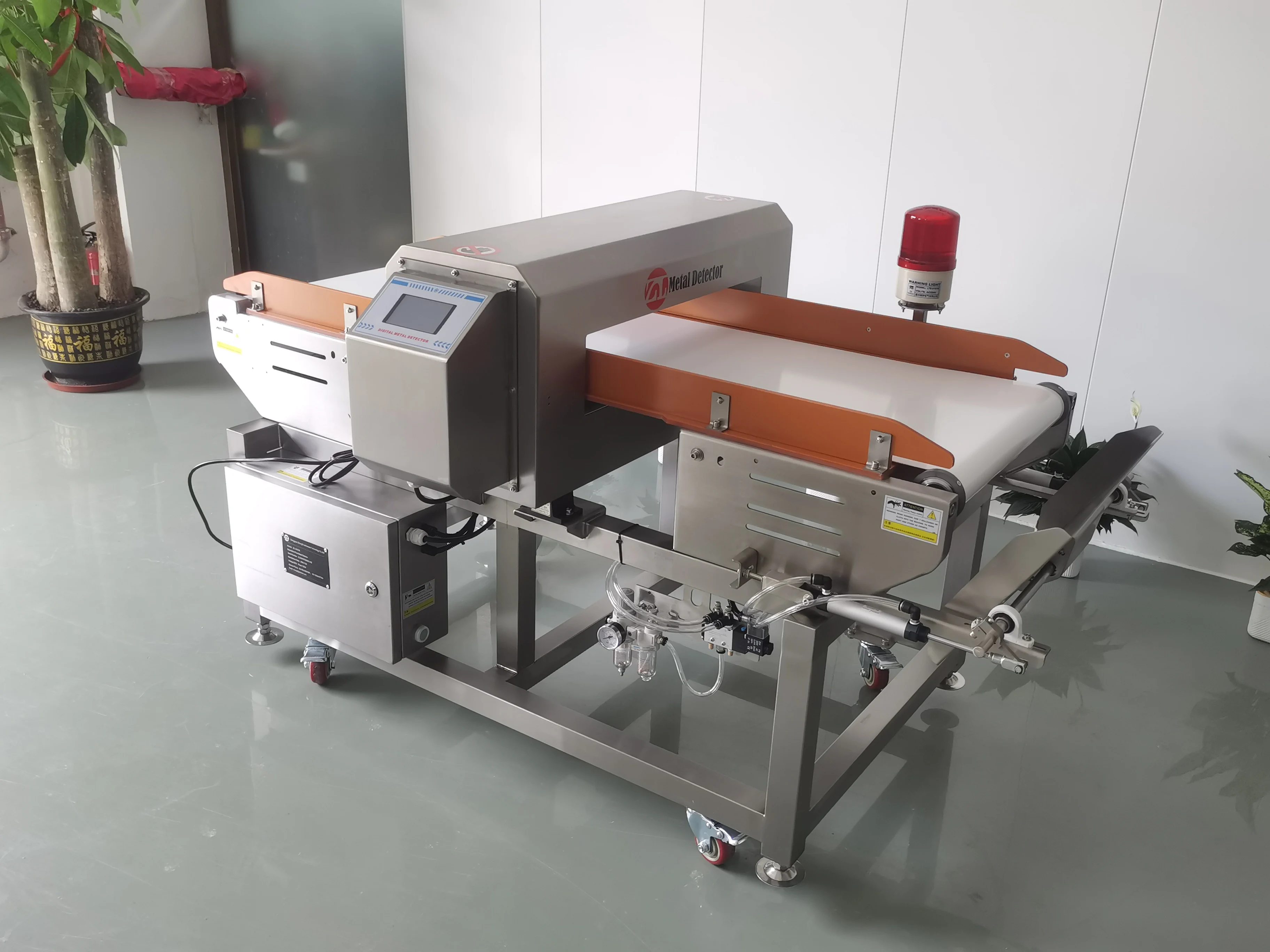 Food Production Line Metal Detector For Sugar