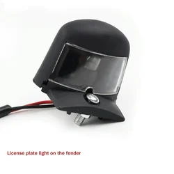 Number License Plate Lights Bulbs Holder Tail Signal Lamp Universal For ATV Quad Scooter Electric Motorcycle Accessories Go Kart