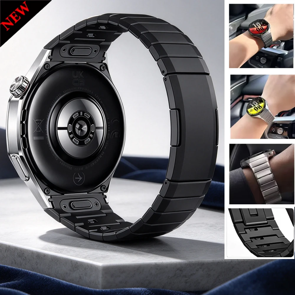Watchband for Huawei Watch GT7 Pro 46mm Official Quick Release No Gap Titanium Alloy Wristband Huawei Watch GT6-7 Pro 46mm Belt
