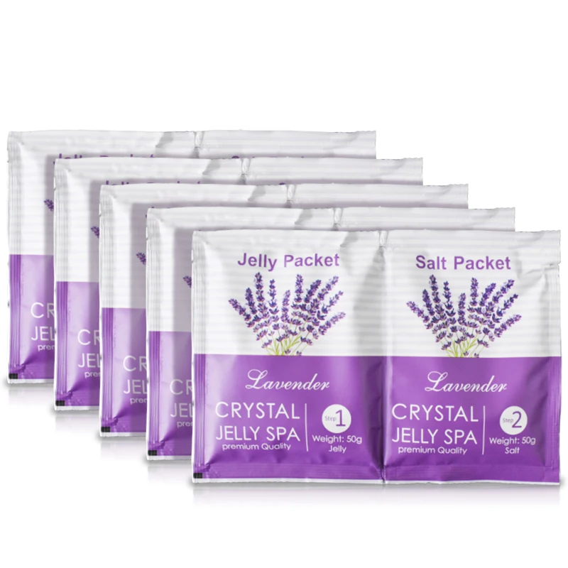 Lavanda 2-Step Jelly Pedicure SPA, 50 + 50g