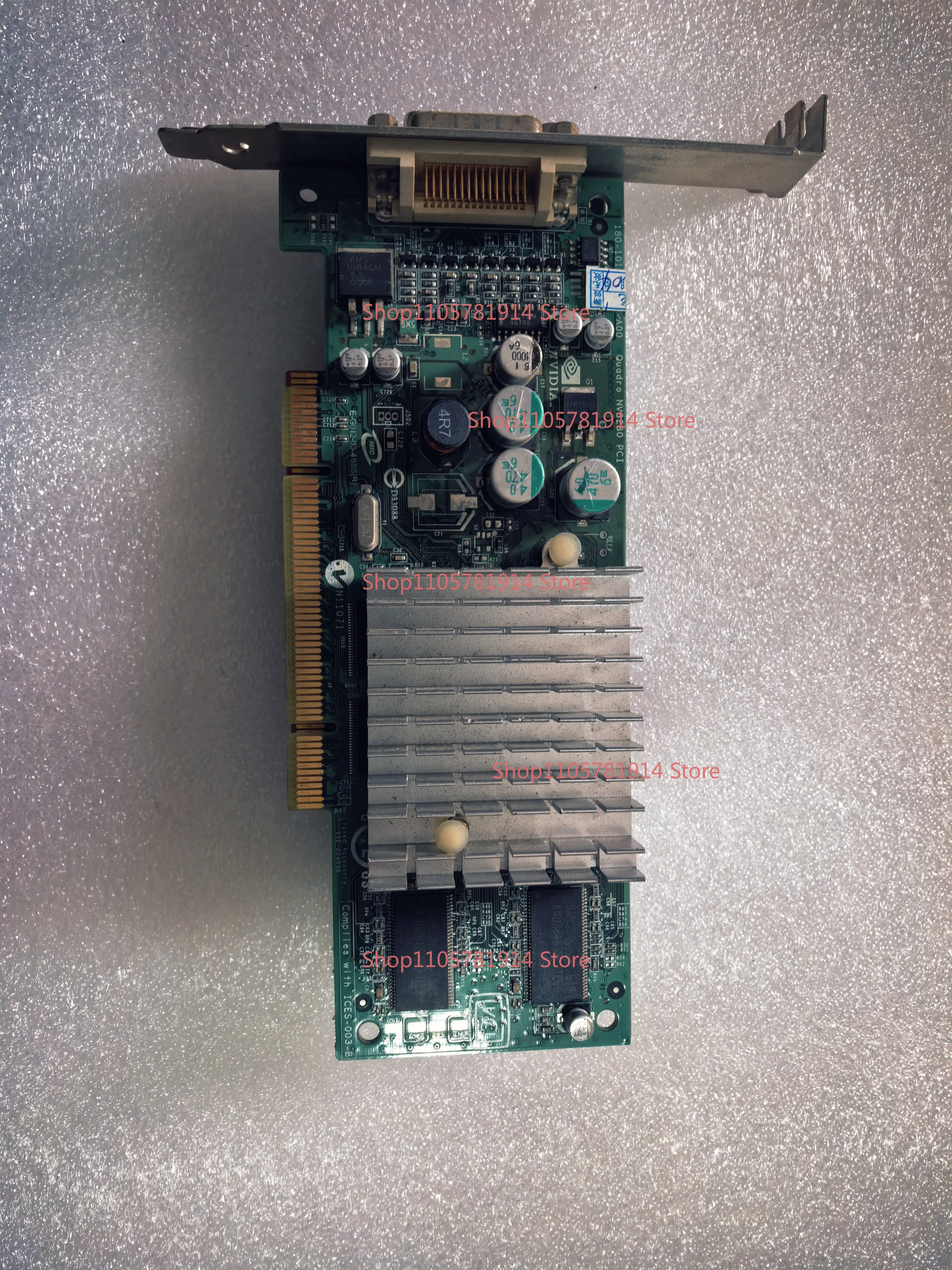 For Original Quadro NVS280 PCI Interface Professional Graphics Card, Old PCI Multi-screen Graphics Card, NVS280