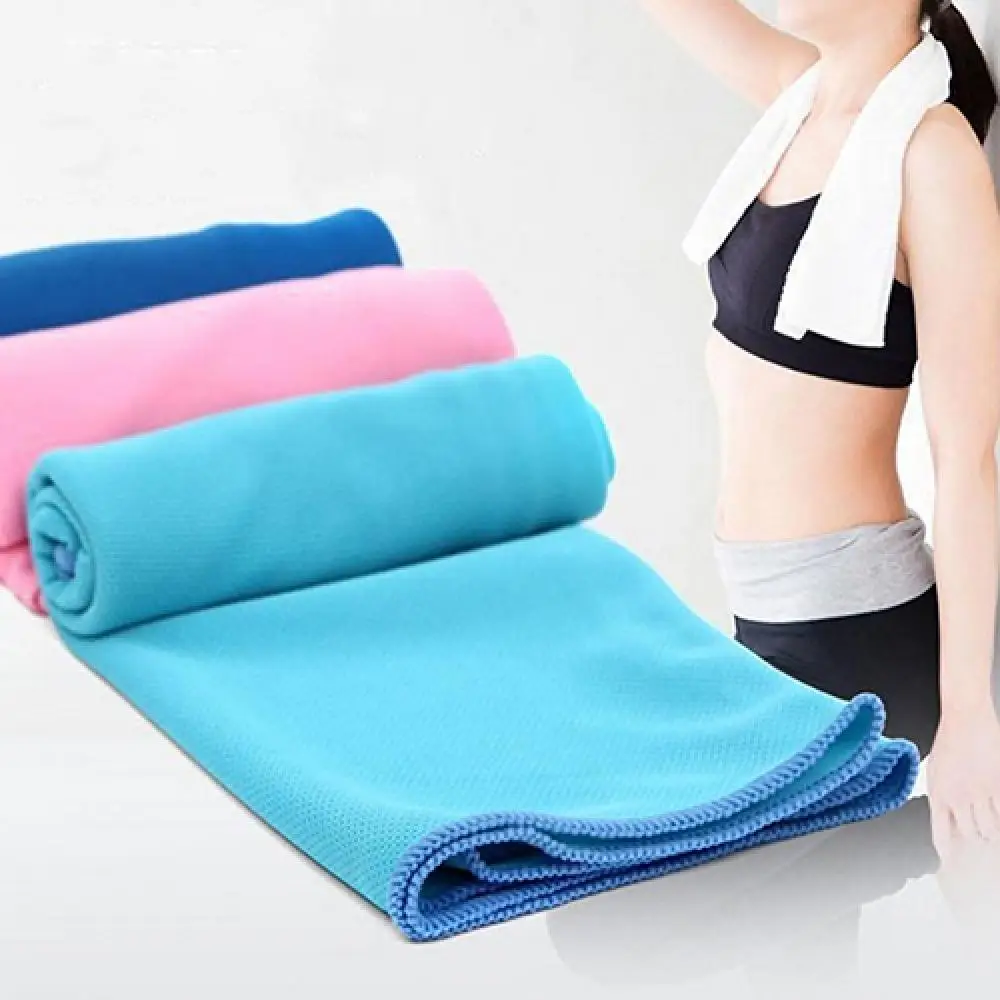 Gym Outdoor Sports Fitness Magic Rapid Cooling Towel Quick Cool Down Cloth Ice Cold Towel Sports Supplies