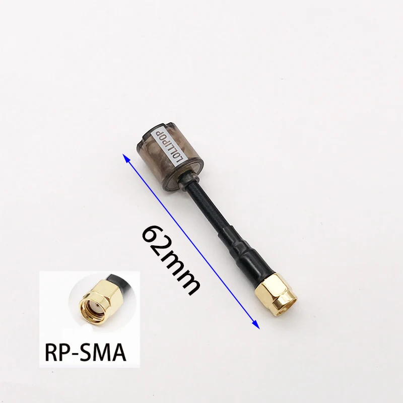 Neue Micro Lollipop 5 RHCP 5,8 G FPV Antenne High Gain 2,8 Dbi SMA/RP-SMA/MMCX/UFL Antenne Für RC Drone Sender Empfänger Teil