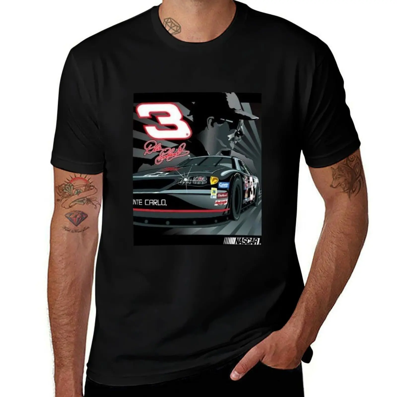 dale earnhardt T-Shirt Soft Casual Short Sleeve Cotton Tee