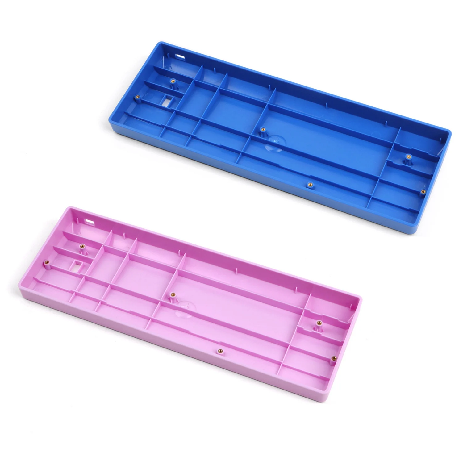 Plastic Case for 60% Mechanical Keyboard Plastic Shell Fits Most Mini Mechanical Keyboard GH60 A60 DZ60 XD60 WhiteJAS