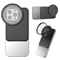 Phone Filter Holder For Magsafe Strong Magnetic Suction Phone Camera Lens Filter Mount For IPhone 15 14 13 12