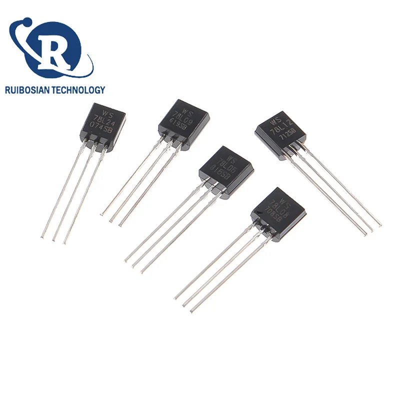 20PCS 78L05 78L09 78L12 78L15 79L05 79L09 79L12 79L15 Triodes De Regulador De Tensão