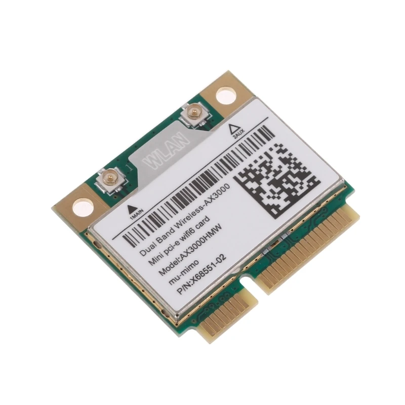 voor Wi-Fi 6 AX200HMW Dual Band AX200 Mini PCIE 802.11AX WiFi 5.0