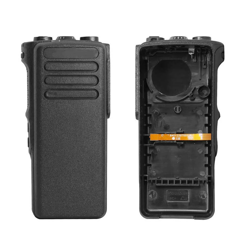 PMLN6111 Walkie Talkie Repair Front Case Housing Cover Kit For DGP8050 DP4400 XPR7350 XPR7380 DP4401 DGP5050 Two WayRadios