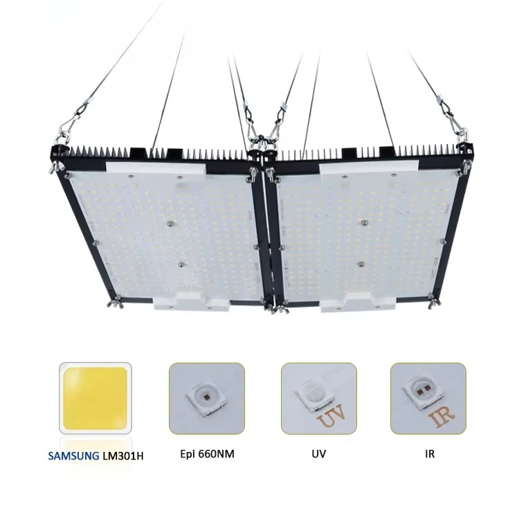 Digital dimmer 240w kingbrite samsung lm301h led Kb288 hybrid UV IR 660nm board led long light