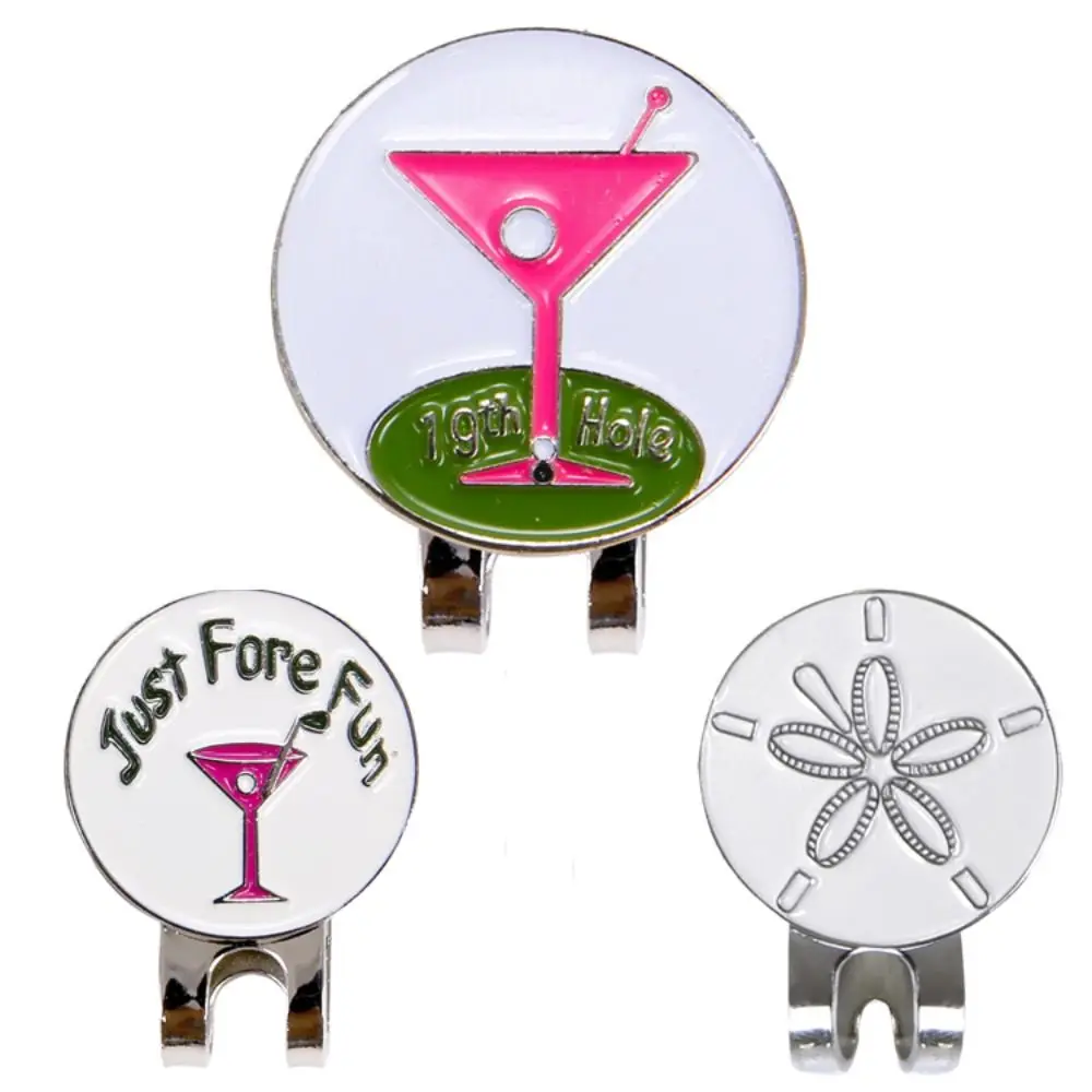 

And Women Electroplated Gold Golf Equipment Hat Clip Accessories Golf Cap Clip Golf Hat Clip Ball Coin Mark Golf Ball Marker